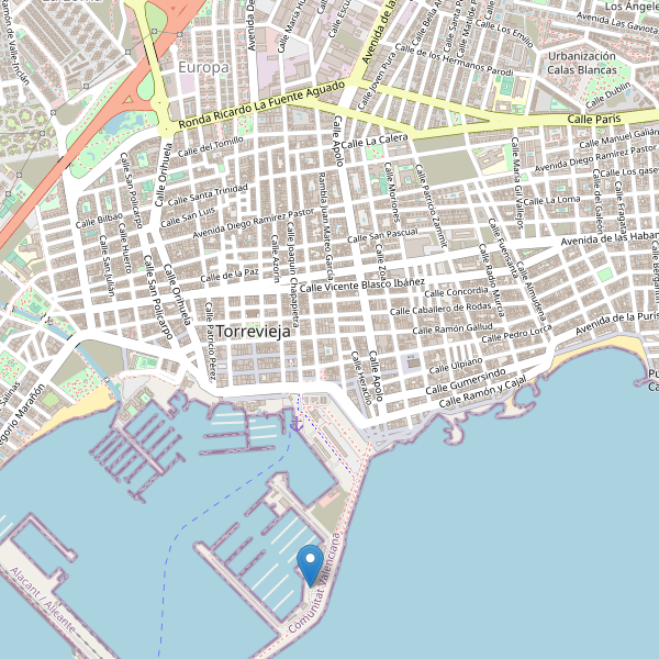 Mapa de aseos en Torrevieja Thumbnail