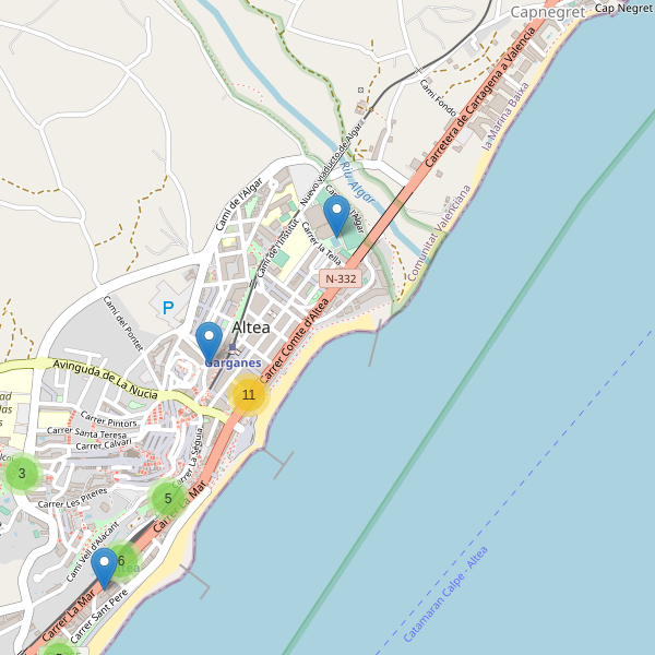 Mapa de bares en Altea Thumbnail