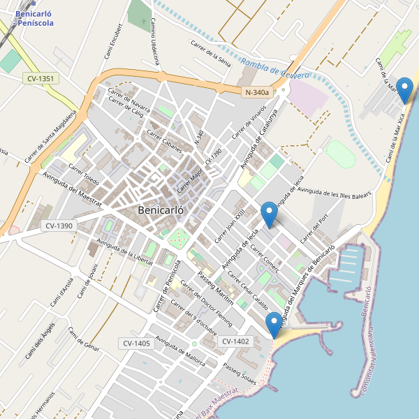 Mapa de bares en Benicarló Thumbnail
