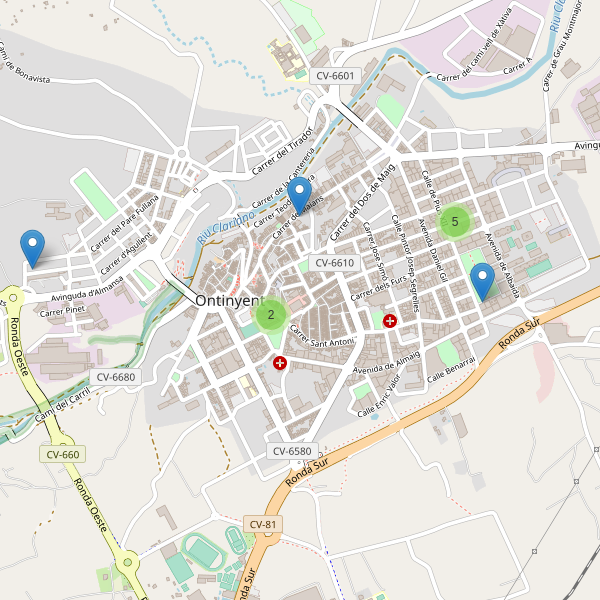 Mapa de bares en Ontinyent Thumbnail