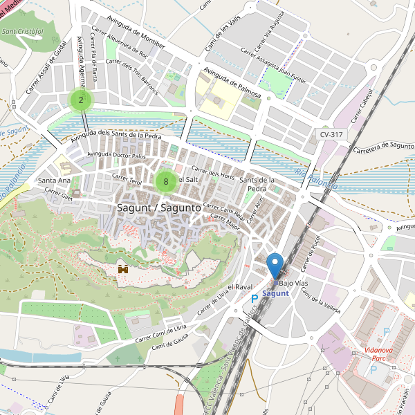 Mapa de bares en Sagunto Thumbnail