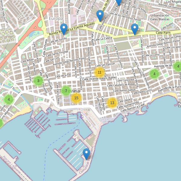 Mapa de bares en Torrevieja Thumbnail