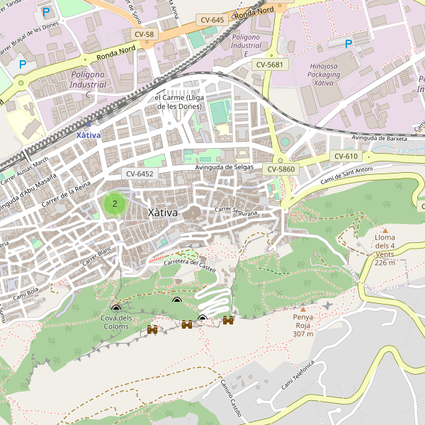 Mapa de bares en Xàtiva Thumbnail