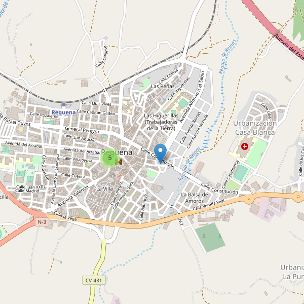 Mapa de cajeros-automaticos en Requena Thumbnail