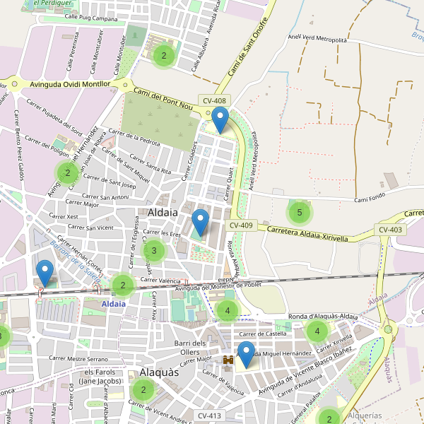 Mapa de escuelas en Aldaia Thumbnail