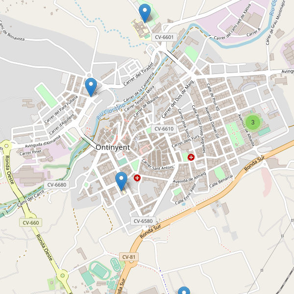 Mapa de escuelas en Ontinyent Thumbnail