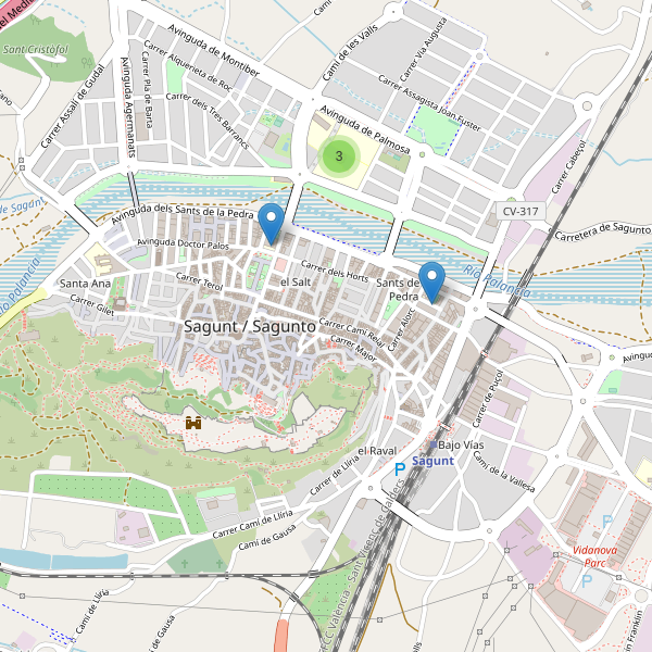 Mapa de escuelas en Sagunto Thumbnail