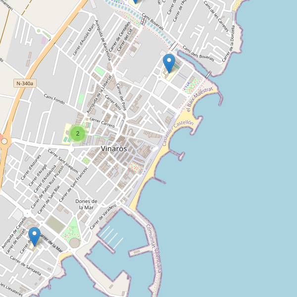 Mapa de escuelas en Vinaròs Thumbnail