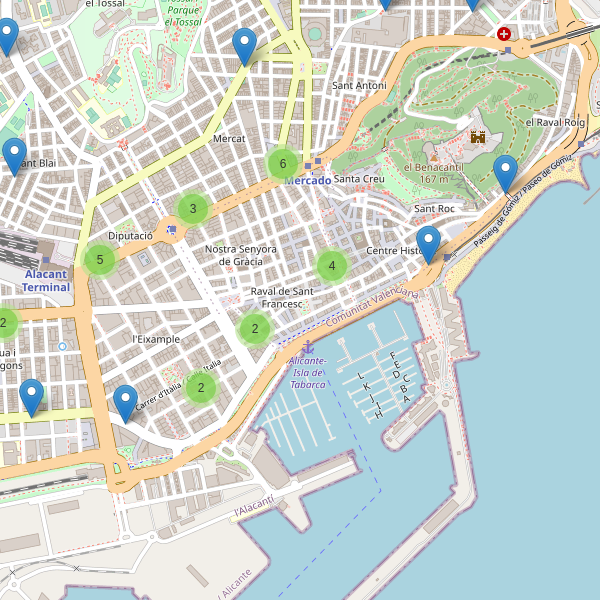 Thumbnail Mapa de farmacias en Alicante