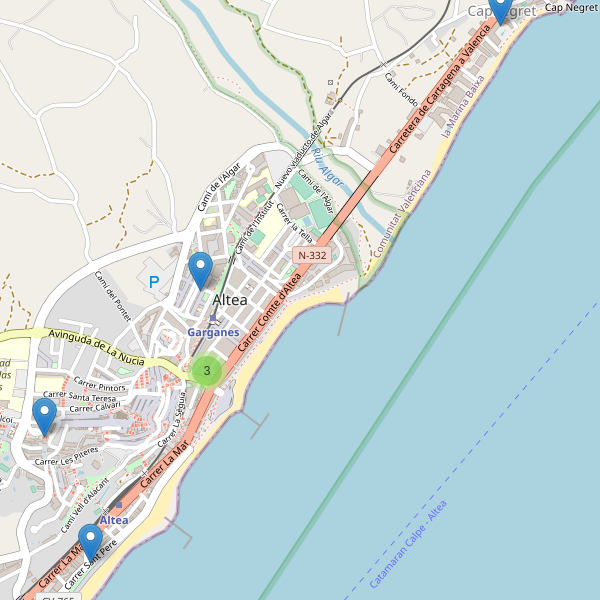 Thumbnail Mapa de farmacias en Altea