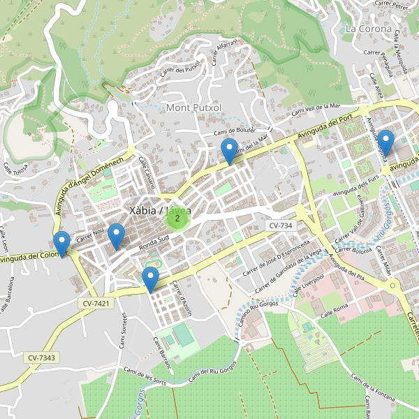 Thumbnail Mapa de farmacias en Jávea