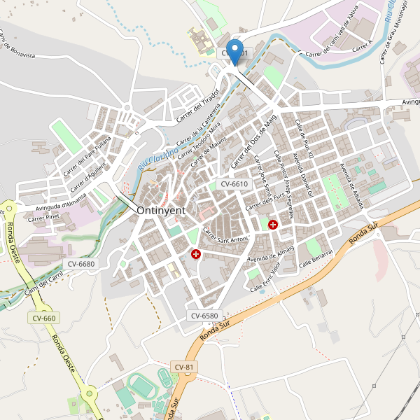 Thumbnail Mapa de farmacias en Ontinyent