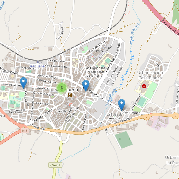 Thumbnail Mapa de farmacias en Requena