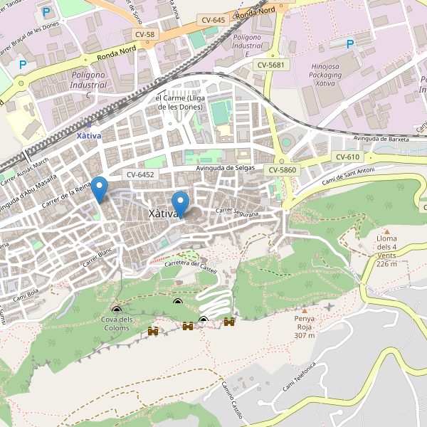 Thumbnail Mapa de farmacias en Xàtiva