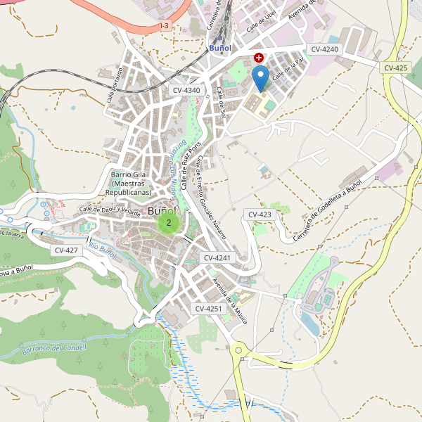 Mapa de iglesias en Buñol Thumbnail