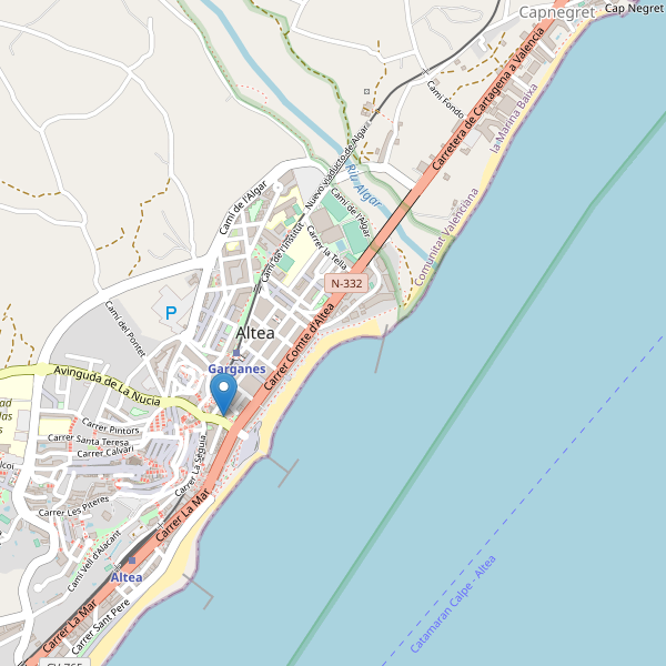 Mapa de mercados en Altea Thumbnail