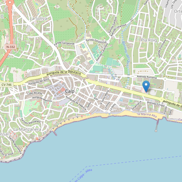 Mapa de mercados en Calp Thumbnail