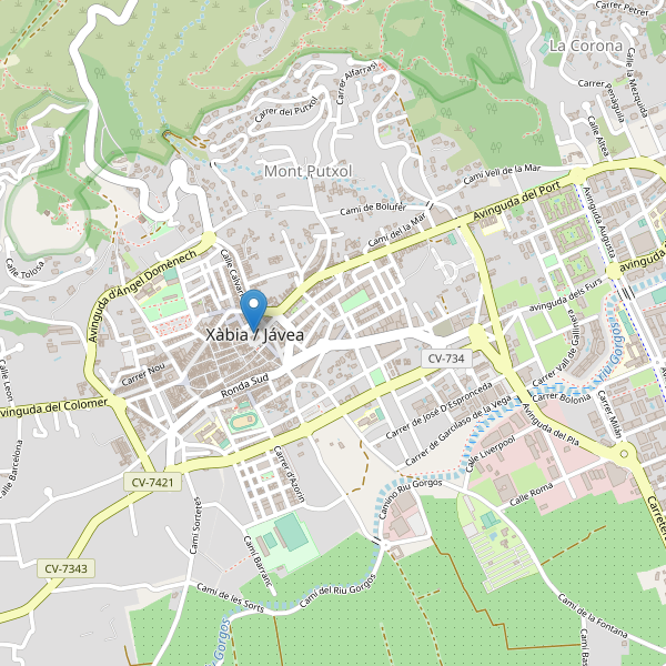 Mapa de mercados en Jávea Thumbnail