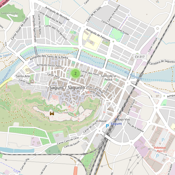 Mapa de mercados en Sagunto Thumbnail
