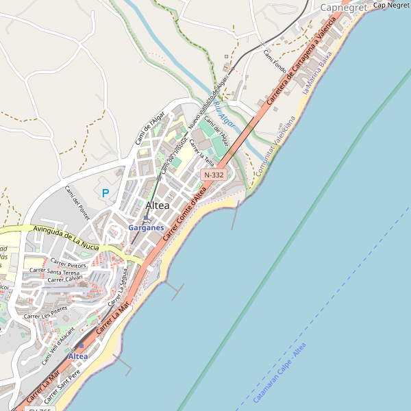 Mapa de monumentos en Altea Thumbnail
