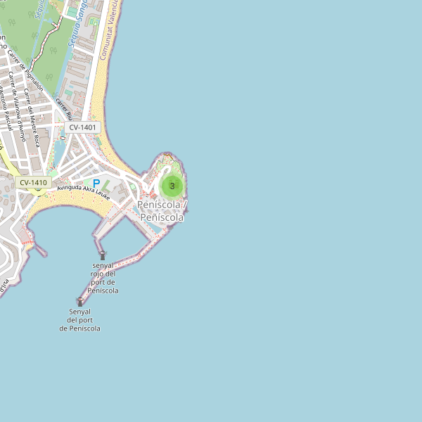 Mapa de monumentos en Peñíscola Thumbnail