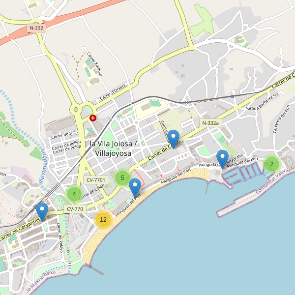 Thumbnail Mapa de restaurantes en Villajoyosa