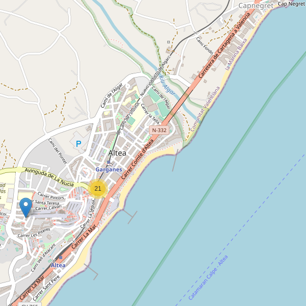 Mapa de ropa en Altea Thumbnail