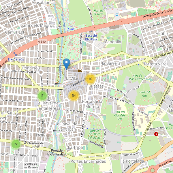 Mapa de ropa en Elche Thumbnail