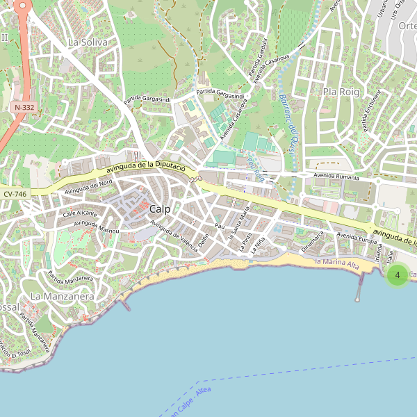 Mapa de sitios-arqueologicos en Calp Thumbnail