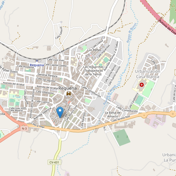 Mapa de sitios-arqueologicos en Requena Thumbnail