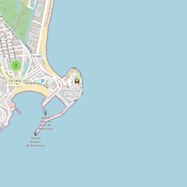 Thumbnail Mapa de supermercados en Peñíscola