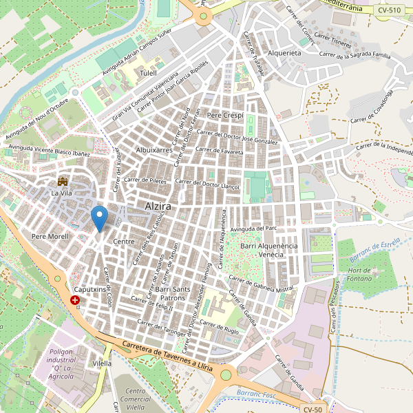 Mapa de taxi en Alzira Thumbnail