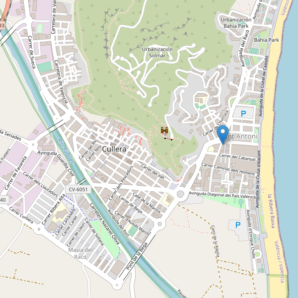 Mapa de taxi en Cullera Thumbnail