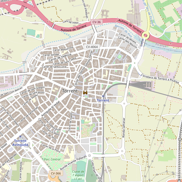 Mapa de taxi en Torrent (V) Thumbnail