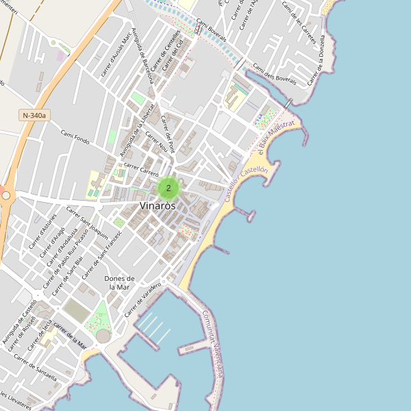 Mapa de taxi en Vinaròs Thumbnail