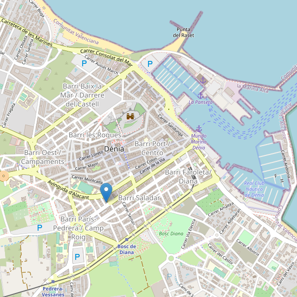 Mapa de telefonos en Dénia Thumbnail