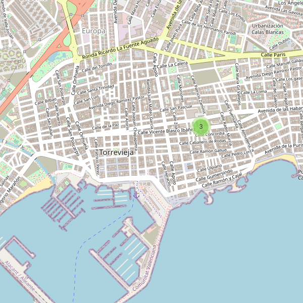 Mapa de telefonos en Torrevieja Thumbnail