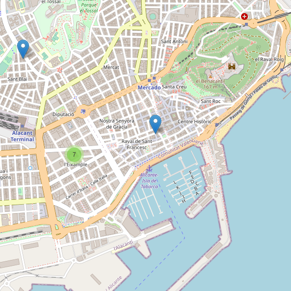 Mapa de zapatos en Alicante Thumbnail