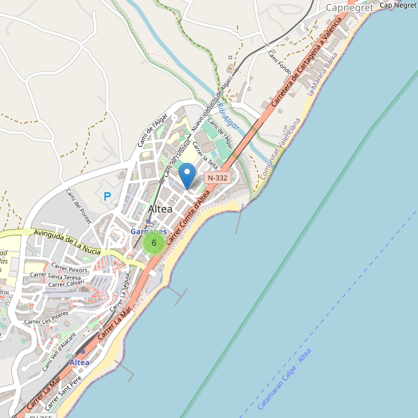 Mapa de zapatos en Altea Thumbnail