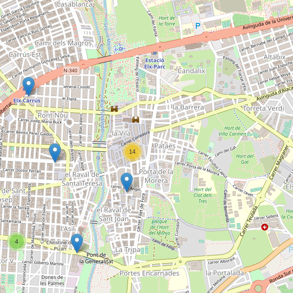 Mapa de zapatos en Elche Thumbnail