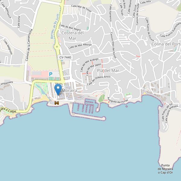 Mapa de zapatos en Moraira Thumbnail